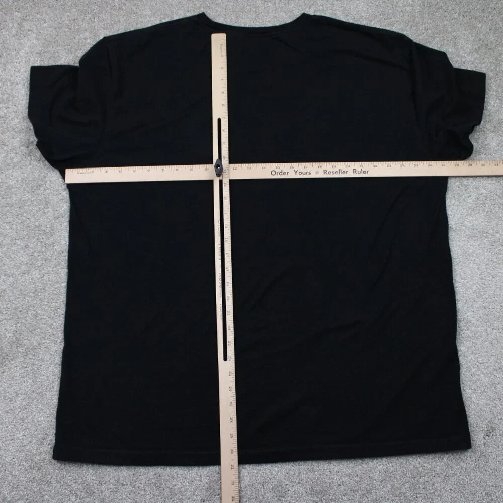 Champion Athletics Shirt Mens 2XB XXL-Big‎ Black Cotton Short Sleeve Pullover - Picture 9 of 12